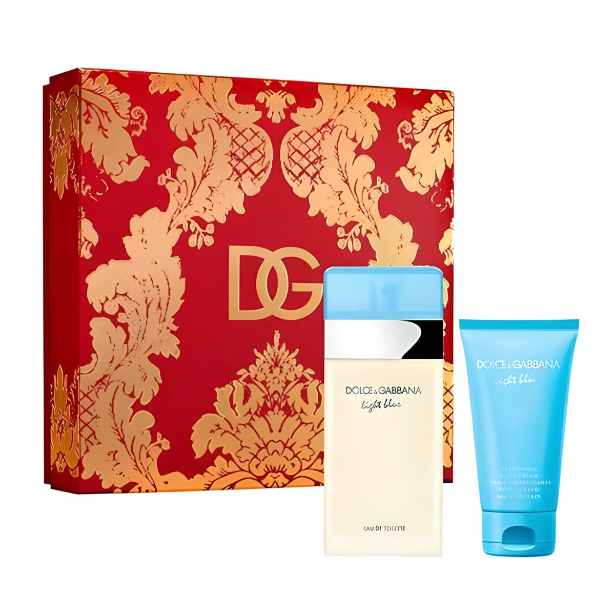 LIGHT BLUE 2PC SET, WOMEN'S GIFT SET, EDT-Pinkfoxxx