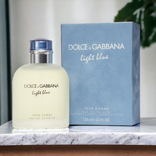 LIGHT BLUE 4.2OZ, MEN'S PERFUME, EDT-Pinkfoxxx