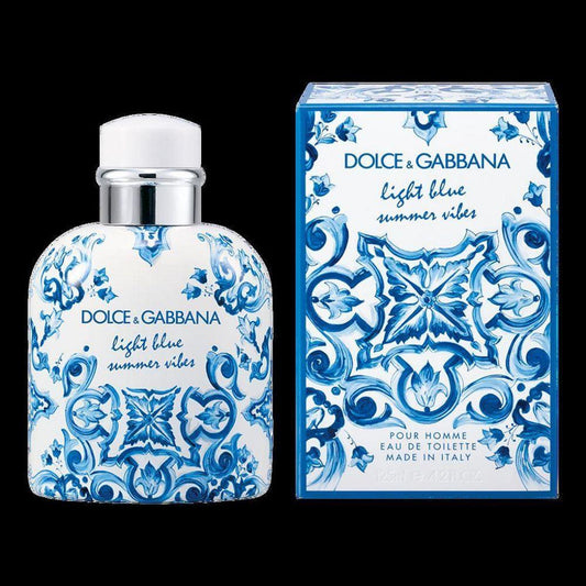 LIGHT BLUE SUMMER VIBES 4.2OZ, MEN'S PERFUME, EDT-Pinkfoxxx
