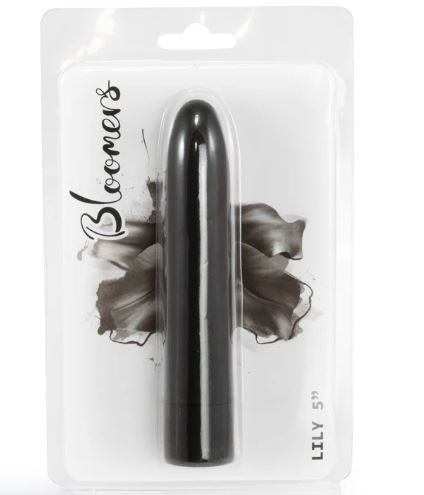 BLOOMERS LILY VIBRATOR 5IN BLACK - FRBLMR010031