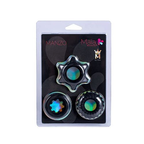LIQUID SILICONE COCK RING SET OF3 - MTBO24001