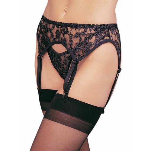 Lolita Garter Belt & Thong Set - 8888      00222