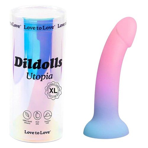 Love To Love Dildolls Silicone Dildo-Utopia XL