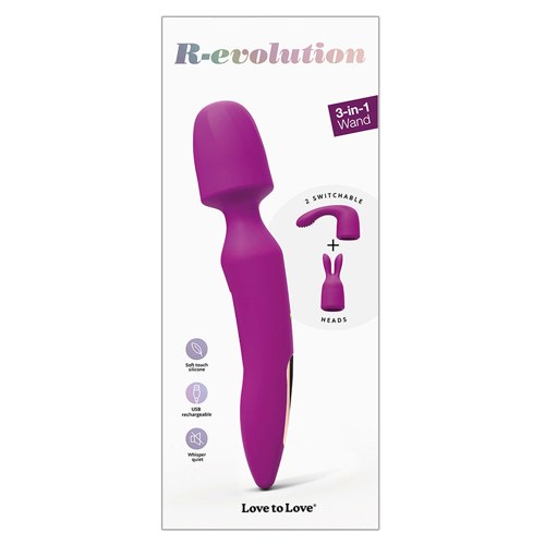 Love To Love R-Evolution Rechargeable Wand-Sweet Orchid