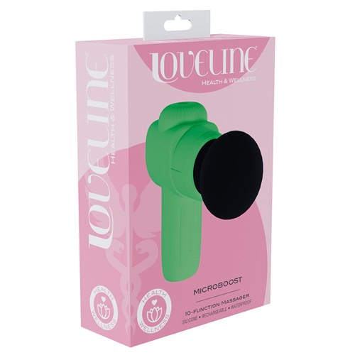 Loveline MicroBoost Massager-Green