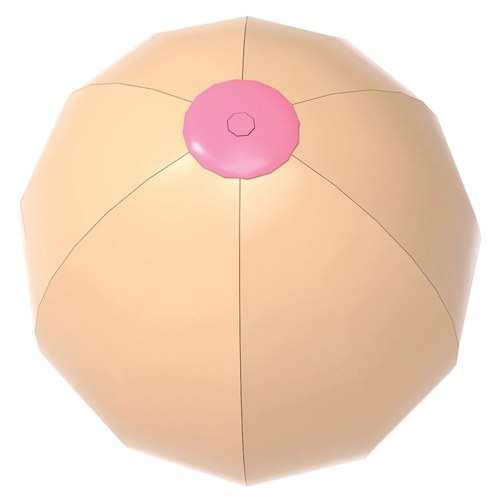 Big Boobie Beach Ball