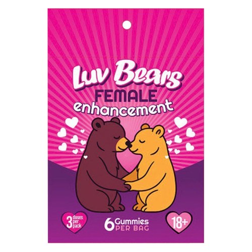 Luv Bear Gummy For Her Display of 20