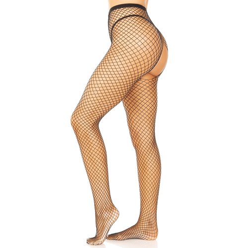 Maddie Industrial Net Suspender Tights - 1408      00122