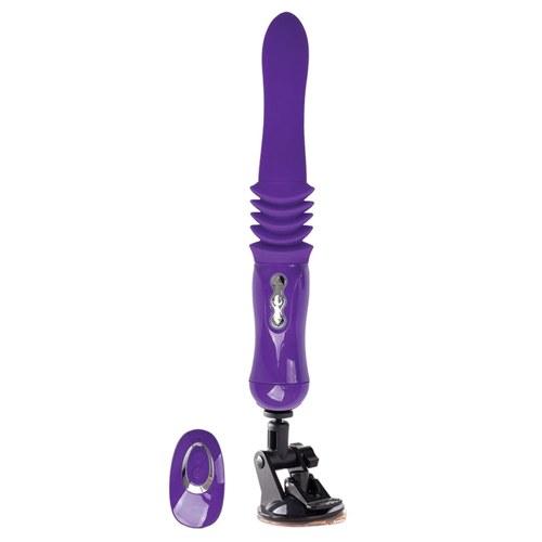 Maia Monroe Thrusting Portable Love Machine-Purple 15
