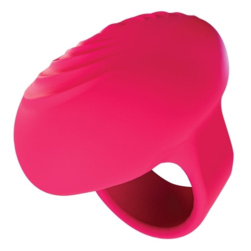 Maia Ruby Silicone Vibrating Finger Ri...