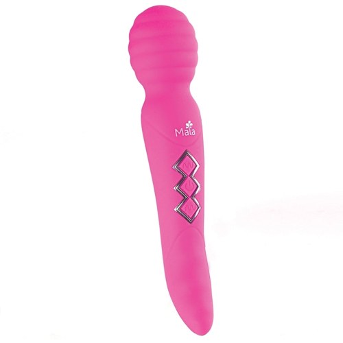 Maia Zoe Twisty Rechargeable Vibrating Wand-Pink