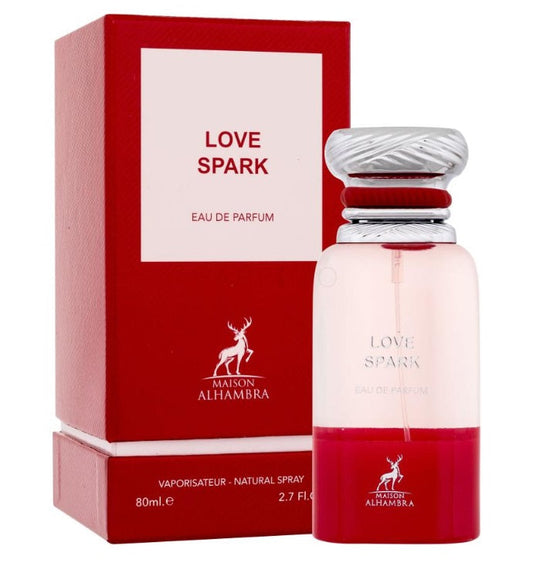 MAISON ALHAMBRA LOVE SPARK 2.7OZ, UNISEX, EDP-Pinkfoxxx