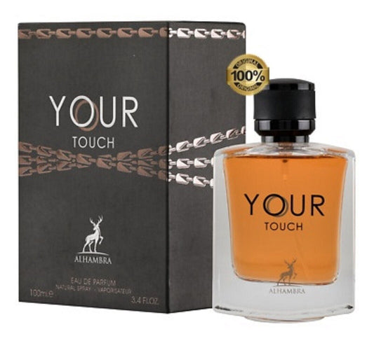 MAISON ALHAMBRA YOUR TOUCH 3.4OZ, MEN'S PERFUME, EDP-Pinkfoxxx