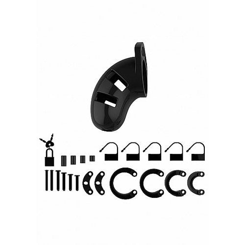 MANCAGE CHASTITY 3.5IN BLACK MODEL 01 - SHTMCG001BLK