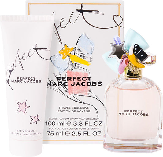 MARC JACOBS PERFECT 2PC SET, WOMEN'S GIFT SET, EDP-Pinkfoxxx