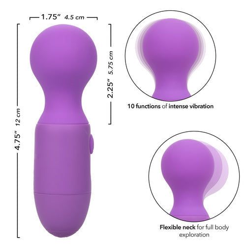 FIRST TIME MASSAGER PURPLE RECHARGEABLE - SE000302