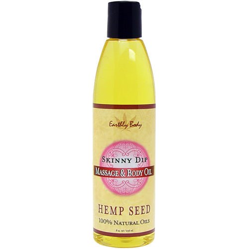 MASSAGE & BODY OIL SKINNY DIP 8 OZ - EBMAS021