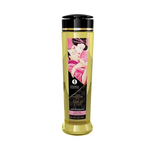 MASSAGE OIL APHRODISIA/ROSE PETALS 8OZ - SH1200