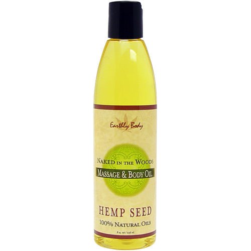 MASSAGE OIL NAKED IN THE WOODS 8 OZ - EBMAS022