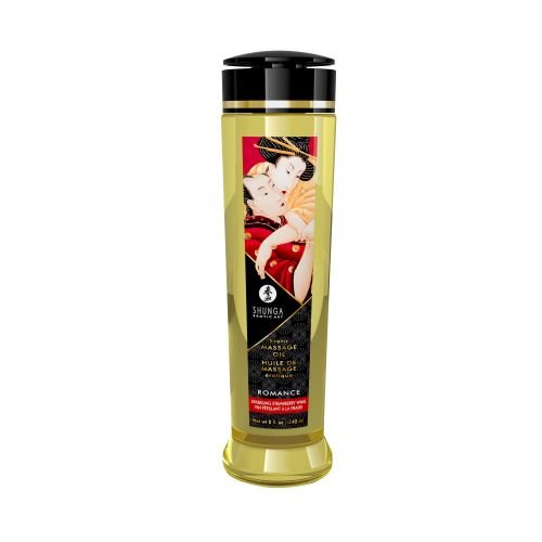 MASSAGE OIL ROMANCE SPARKLING STRAWBERRY WINE 8OZ - SH1208