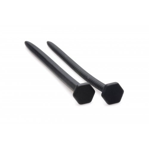 MASTER SERIES HARDWARE NAIL & SCREW SILICONE URETHRAL SOUNDS - XRAF852