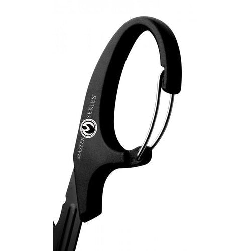 MASTER SERIES SNIP HEAVY DUTY BONDAGE SCISSORS W/ CLIP - XRAG643