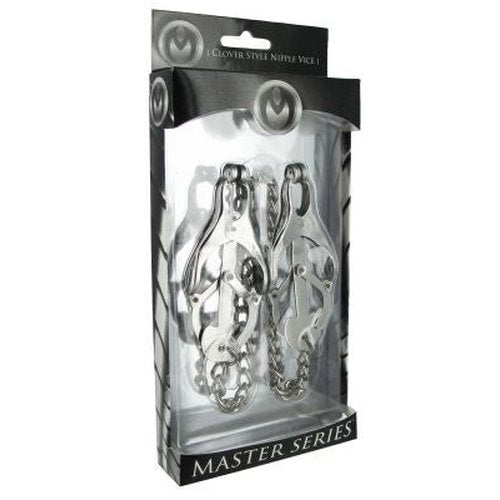 MASTER SERIES STERLING MONARCH NIPPLE CLAMPS - XRST100