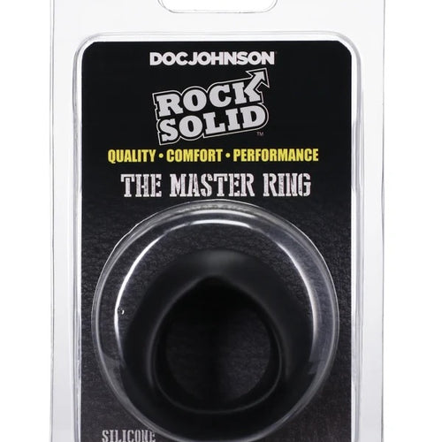 ROCK SOLID MASTER RING BLACK