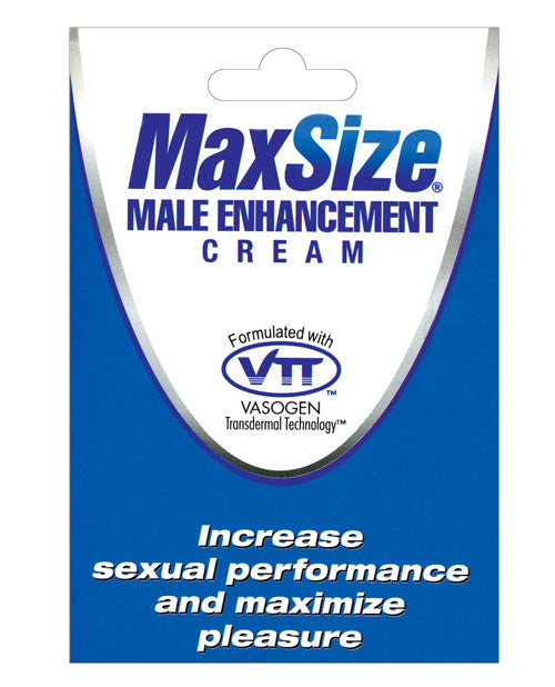 MAX SIZE CREAM PACK SOLD BY EACHES - MDMSC2