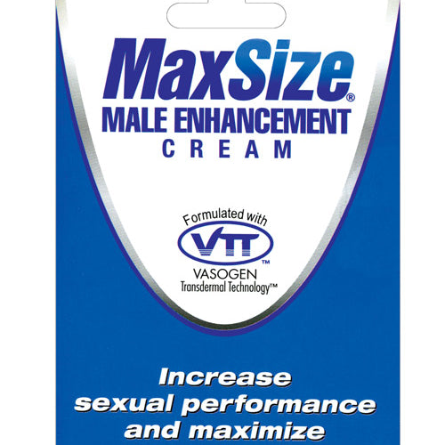 MAX SIZE CREAM PACK SOLD BY EACHES - MDMSC2