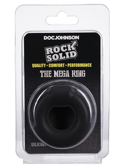 ROCK SOLID MEGA RING BLACK