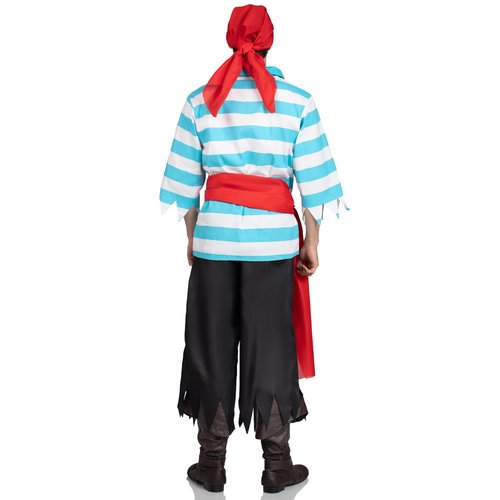 Men's 4 PC Pillaging Pirate Costume - 83663     05905