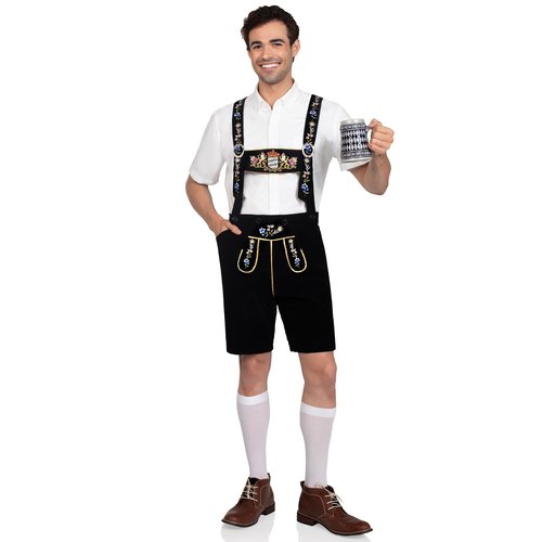Men's Bavarian Lederhosen Costume - 87243     00101