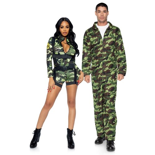 Men's Camo Coveralls Jumpsuit - 86939     24722