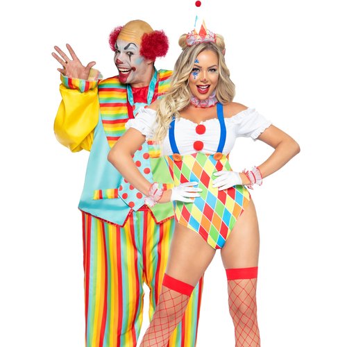 Men's Circus Clown Costume Set - 86941     10122