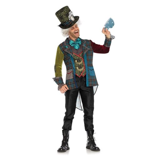 Men's Deluxe Mad Hatter Costume - SK86691   10101