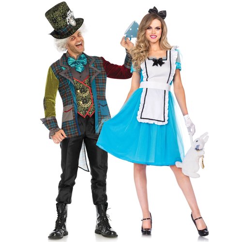Men's Deluxe Mad Hatter Costume - SK86691   10101