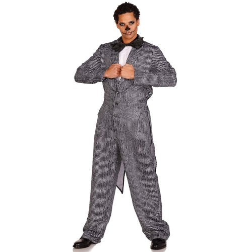 Men's Pinstriped Tux Costume - 87196     00701