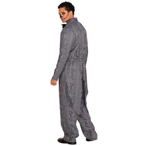 Men's Pinstriped Tux Costume - 87196     00701