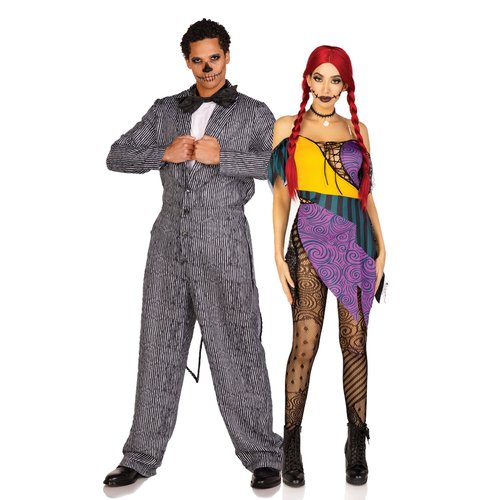 Men's Pinstriped Tux Costume - 87196     00701