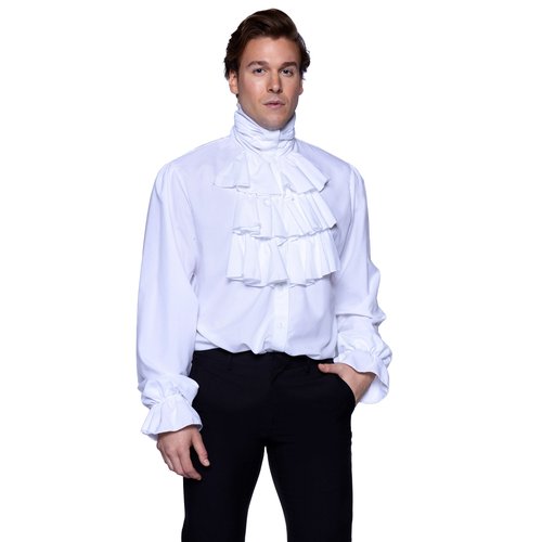 Men's Ruffle Front Costume Shirt - SK86688   00201