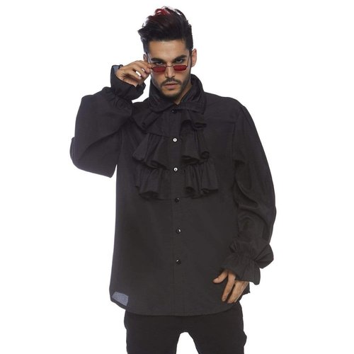 Men's Ruffle Front Costume Shirt - SK86688   00201