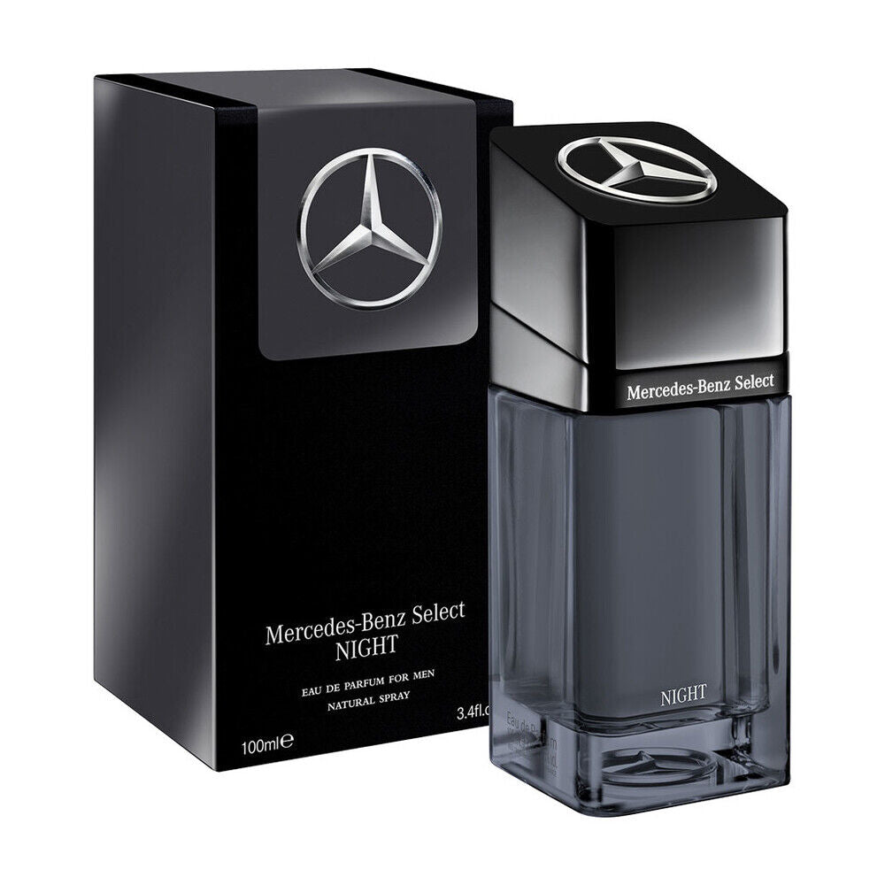 MERCEDES BENZ SELECT NIGHT MEN 3.4OZ, MEN'S PERFUME, EDP-Pinkfoxxx