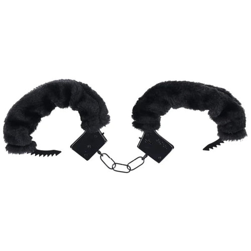 MERCI FLUFF CUFFS BLACK
