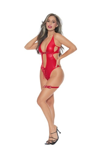 Midnight Shadow Teddy - Lingerie