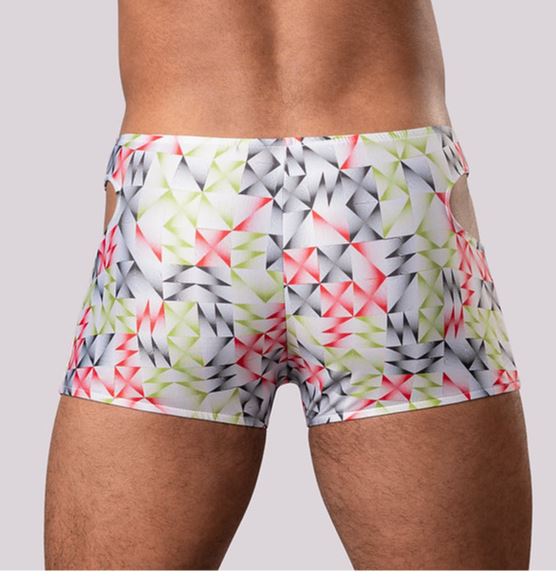 CUT IT OUT! CUTOUT SHORT RED LARGE - MP141292RELG