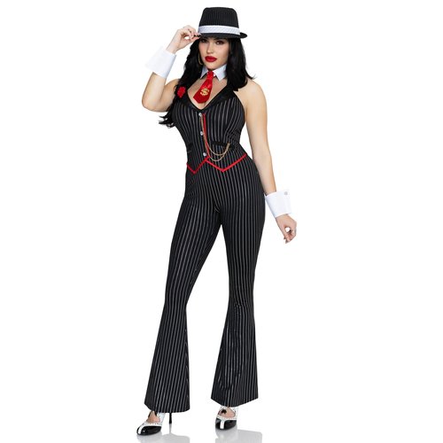 Mob Boss Babe Costume - 87330     00125