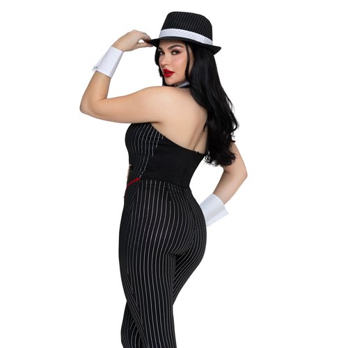 Mob Boss Babe Costume - 87330     00125