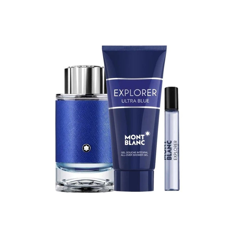 EXPLORER ULTRA BLUE 3PC SET, MEN'S GIFT SET