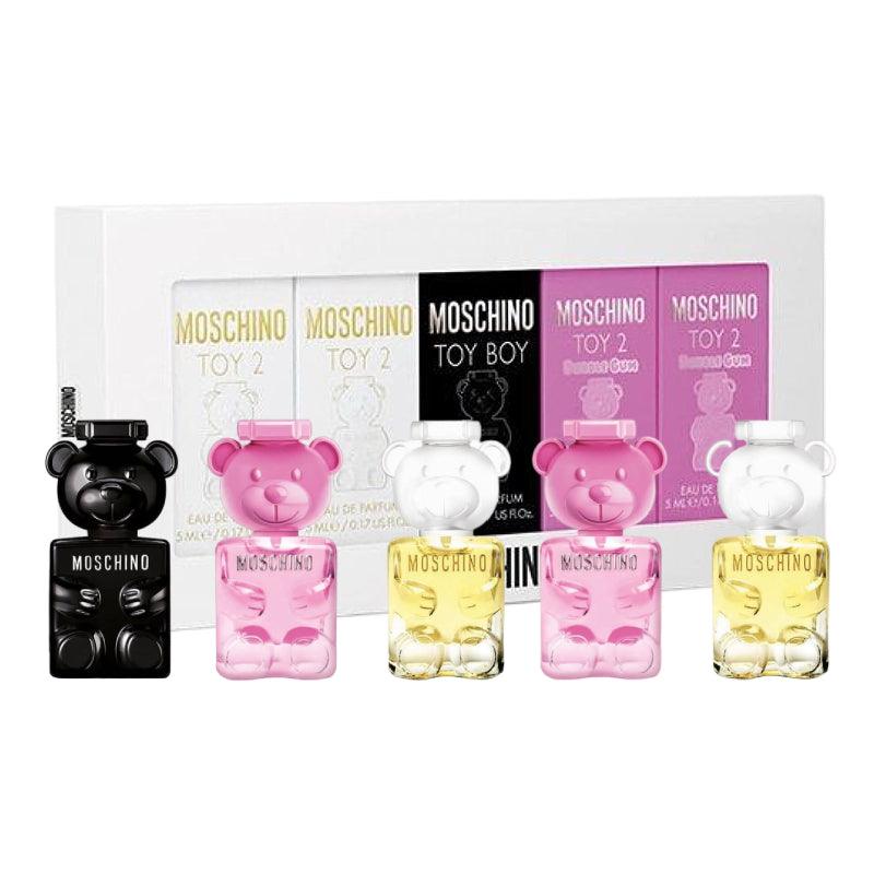 MOSCHINO 5PC MINI WOMEN'S GIFT SET-Pinkfoxxx